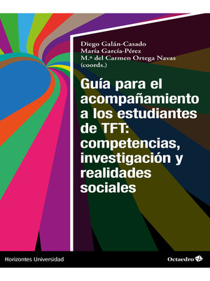 cover image of Guía para el acompañamiento a los estudiantes de TFT